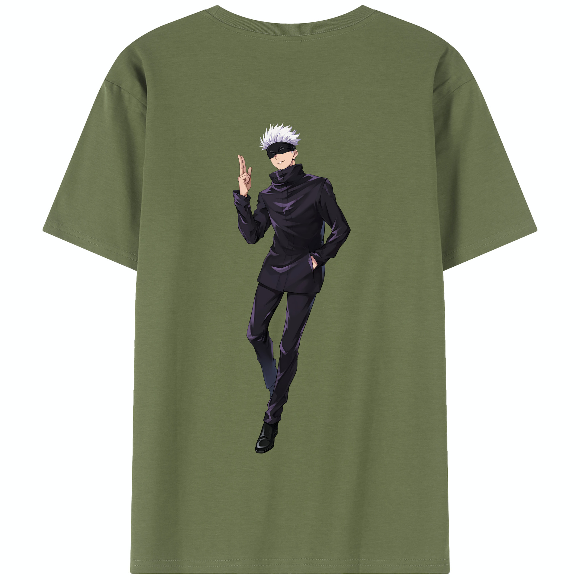 （画像用） 呪術廻戦 Jujutsu Kaisen 綿100％半袖Tシャツ（背面プリント）